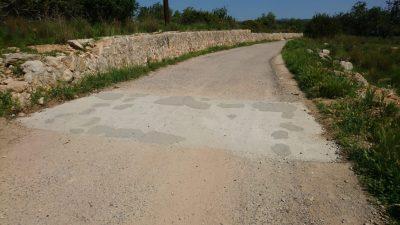 Treballs d’arranjament i millora dels camins rurals a Torredembarra