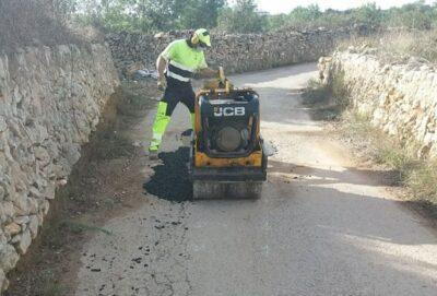 Millora de la pavimentació d’un dels principals camins rurals de la Pobla