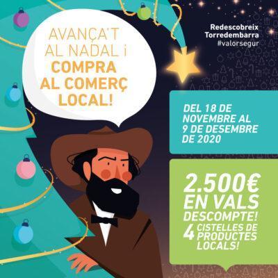 ‘Avança’t al Nadal i compra al comerç local!’, el nou concurs a Torredembarra