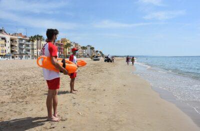 S’inicia el servei de vigilància i socorrisme a les platges de la Paella i de Baix a Mar