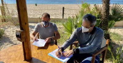 L’Associació Aurora i el Càmping Gavina fomenten la conservació de l’Espai Natural de la Platja de Torredembarra i Creixell