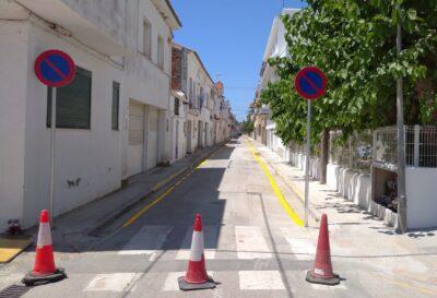 El carrer Pescadors d’Altafulla es queda sense places d’aparcament