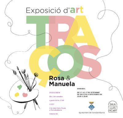 La Sala Lluís d’Icart de Torredembarra acull des d’avui i fins el 17 de setembre l’exposició “Traços”