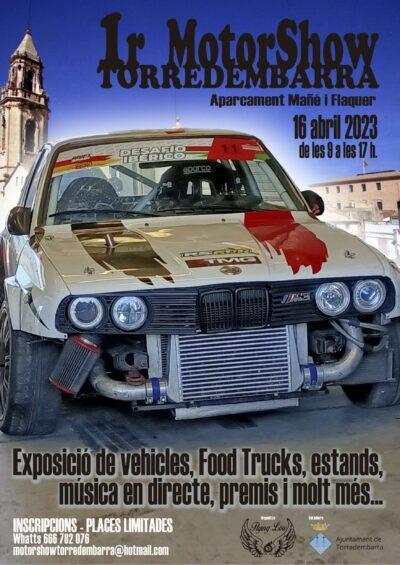 Fins a 200 vehicles participaran en el primer Motorshow Torredembarra del proper 16 d’abril