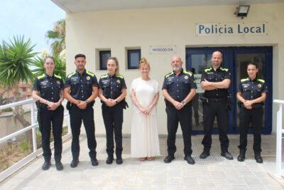 La Policia Local de Creixell incorpora 4 nous agents interins