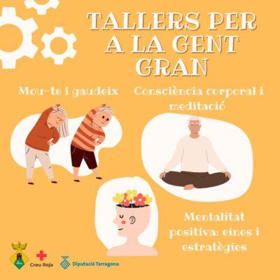 Tallers gratuïts a la Pobla per millorar la salut social i emocional de la gent gran