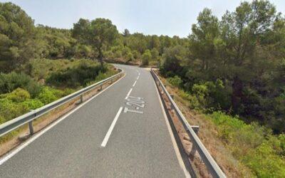 La Generalitat millorarà la seguretat viària a la carretera T-204 entre Montferri i Salomó