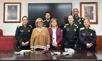 Creixell incorpora un caporal i quatre nous agents interins a la Policia Local